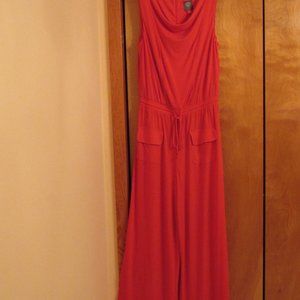 Vince Camuto Cowl Neck Blouson Jumpsuit